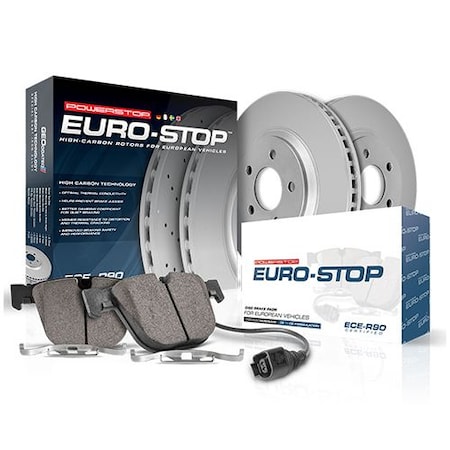 POWERSTOP Eurostop Brake Kit, Esk5984 ESK5984